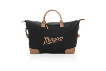 Lade das Bild in den Galerie-Viewer, Premium Weekender Tasche aus Canvas