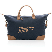 Lade das Bild in den Galerie-Viewer, Premium Weekender Tasche aus Canvas