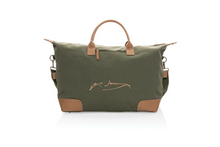 Lade das Bild in den Galerie-Viewer, Premium Weekender Tasche aus Canvas