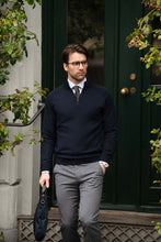 Lade das Bild in den Galerie-Viewer, Premium Herren Strickpullover mit 1/4 Zip