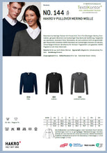 Afbeelding in Gallery-weergave laden, Morgan V-Strickpullover Herren SOFORT