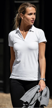 Lade das Bild in den Galerie-Viewer, Premium Damen V Polo Piqué