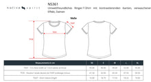 Lade das Bild in den Galerie-Viewer, Damen Ringer-T-Shirt mit kontrastierenden Kanten