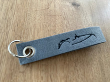 Charger l'image dans la galerie, Porte-clés Morgan en feutre