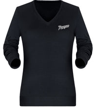 Lade das Bild in den Galerie-Viewer, Morgan V-Strickpullover Damen