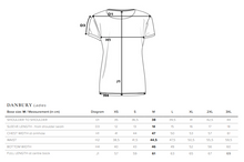 Afbeelding in Gallery-weergave laden, Premium Damen Piquee T-Shirt mit Logostickerei ton in ton
