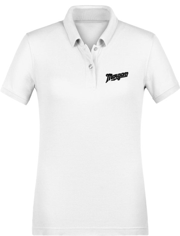 Morgan Damen T-Shirt Mit Spitze – Kurzärmlig, Stehkragen, Regelmäßige Passform