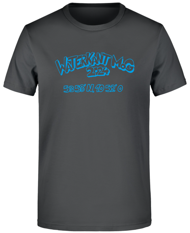 Waterkant Koordinaten 2024 Unisex T-Shirt