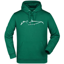 Lade das Bild in den Galerie-Viewer, Silhouetten Kapuzen Sweat Shirt
