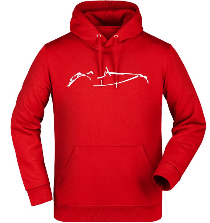 Silhouetten Kapuzen Sweat Shirt