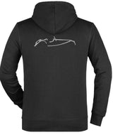 MORGAN Kapuzen Jacke + Silhouetten Stick